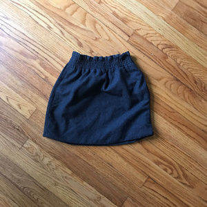 JCrew Factory Wool Sidewalk Mini Skirt